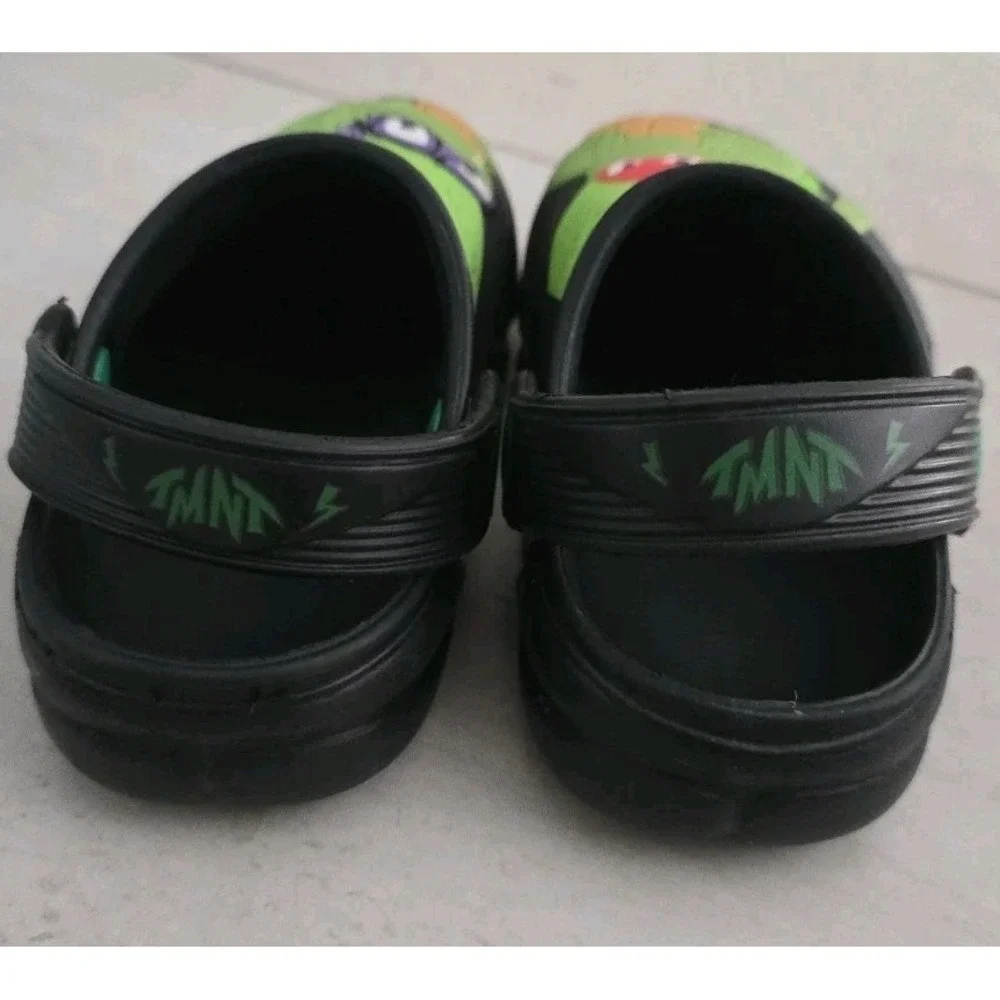 Nickelodeon Boys Ninja Turtles Mutant Mayhem Sandals Water Shoes Beach SZ 5-6